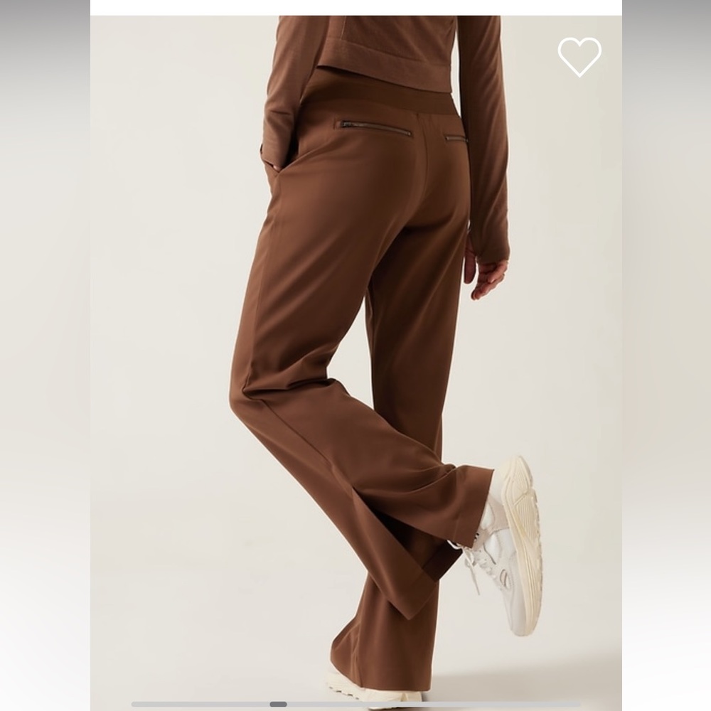 New Athleta Venice Flare Pant Abalone Grey Size 1x Gem